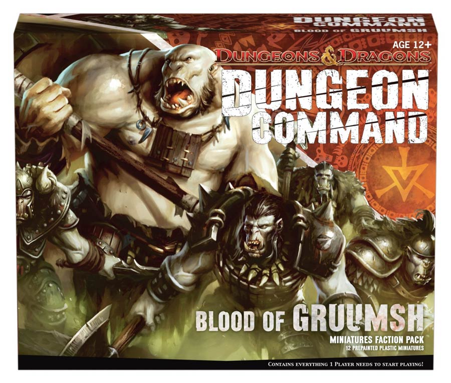 Dungeons & Dragons Dungeon Command Miniatures Faction Pack - Blood Of Gruumsh