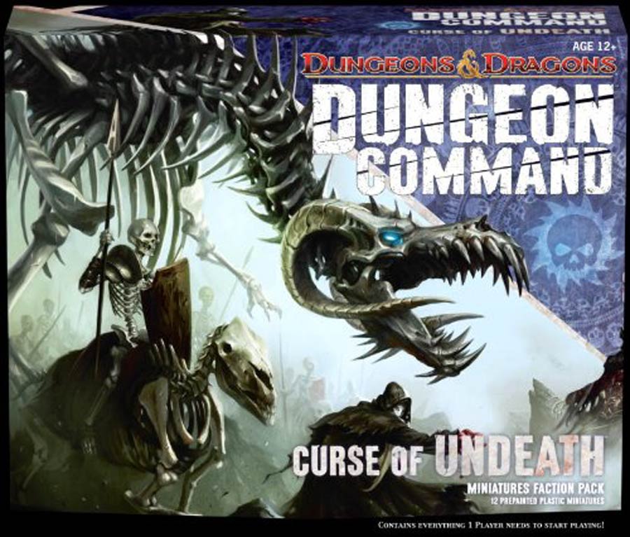 Dungeons & Dragons Dungeon Command Miniatures Faction Pack - Curse Of Undeath