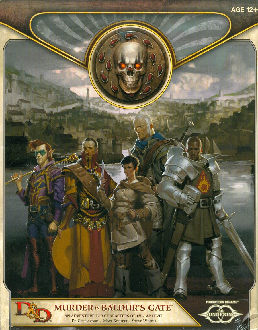 Dungeons & Dragons Adventure Sundering Murder In Baldurs Gate TP