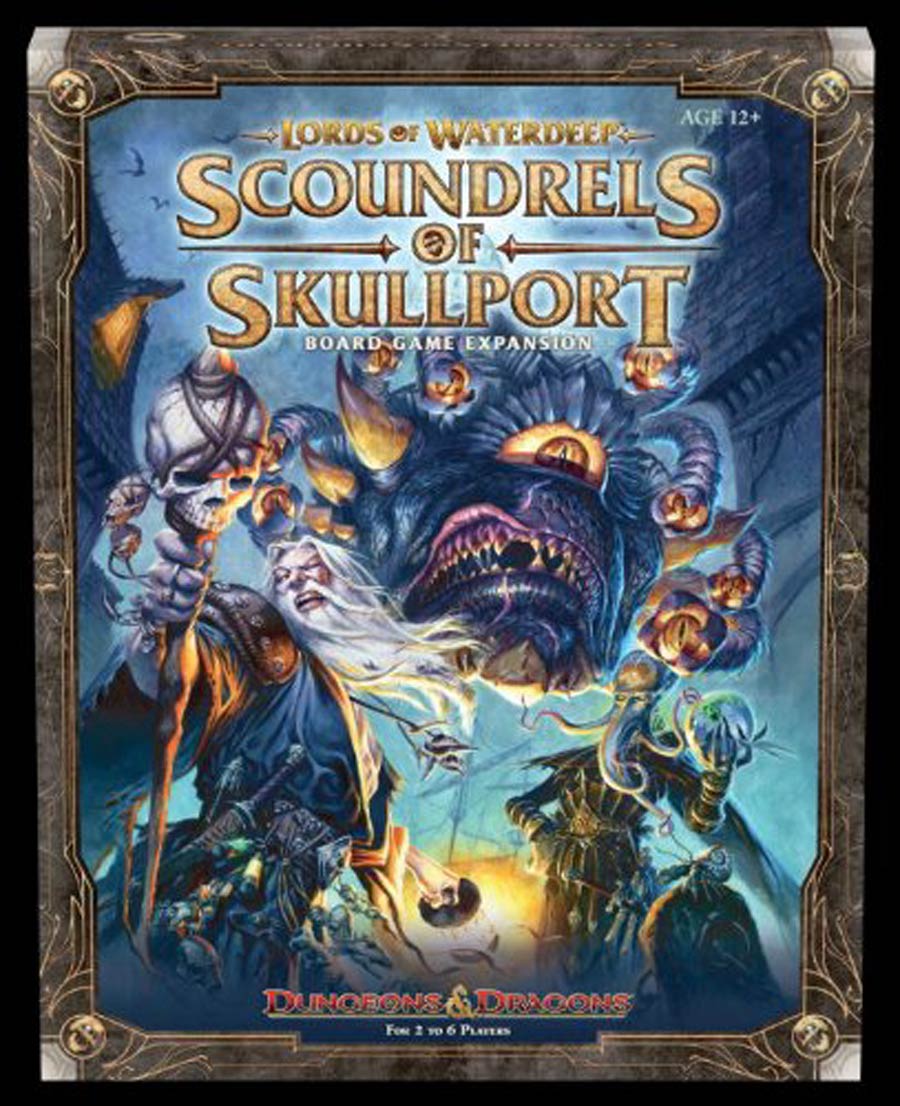 Dungeons & Dragons Board Game Expansion - Lords Of Waterdeep Scoundrels Of Skullport