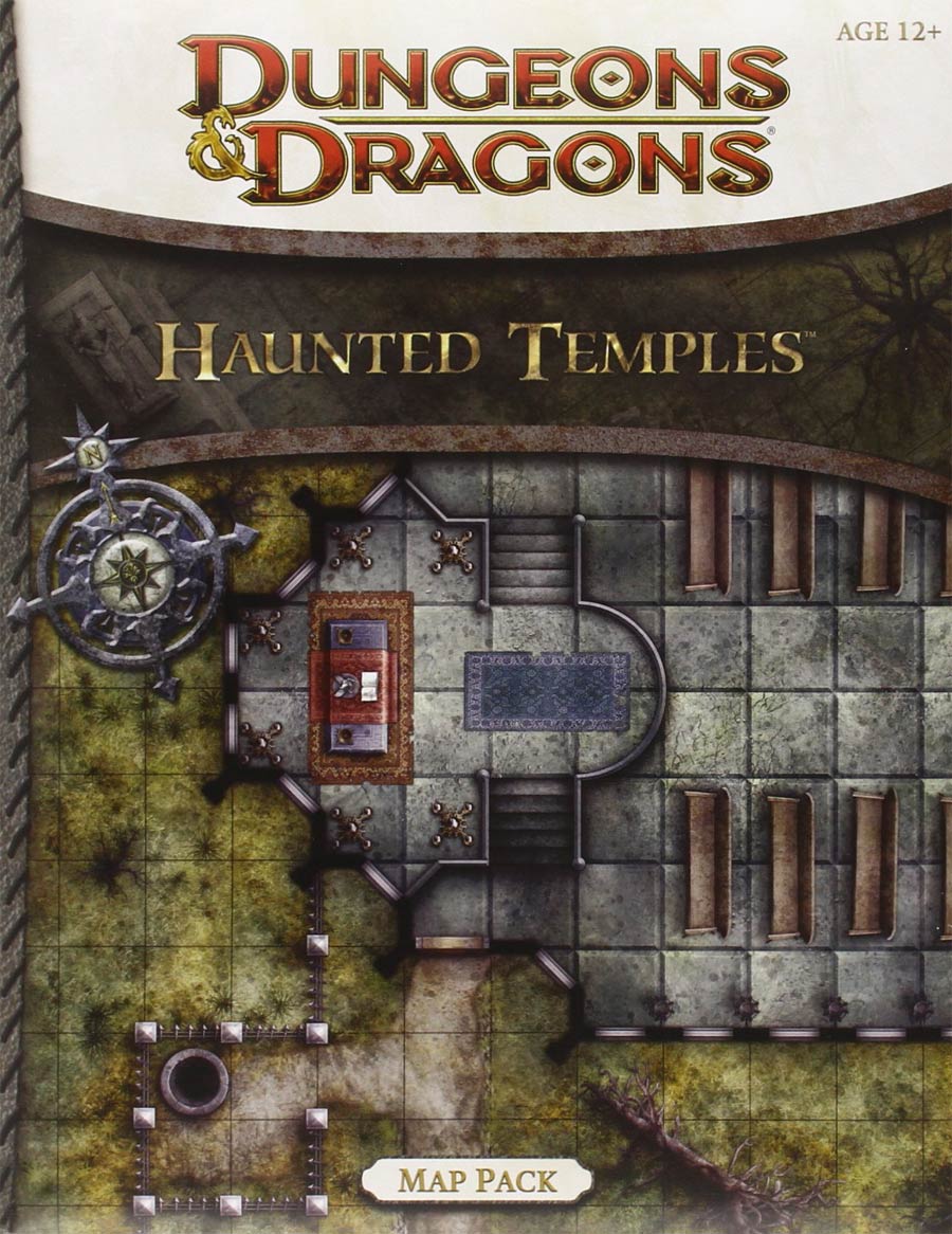 Dungeons & Dragons Map Pack - Haunted Temples