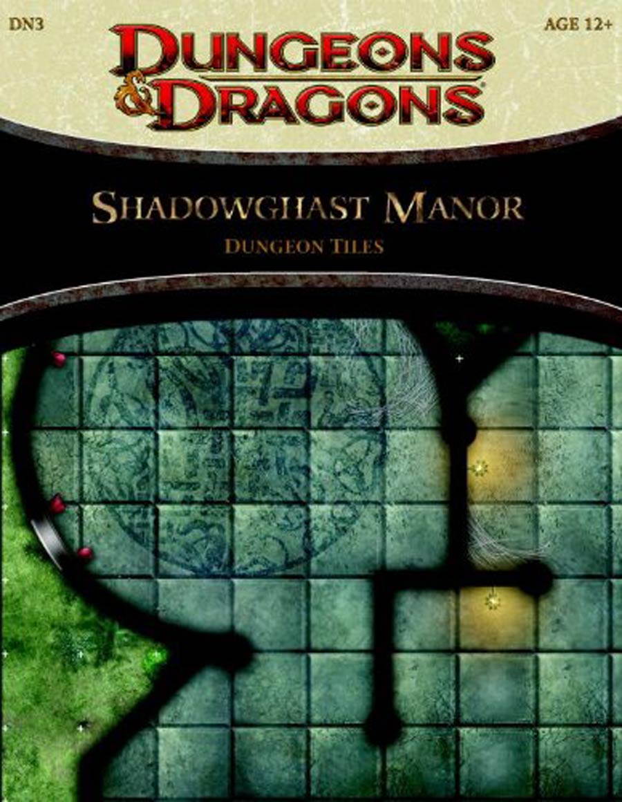 Dungeons & Dragons Dungeon Tiles - Shadowghast Manor