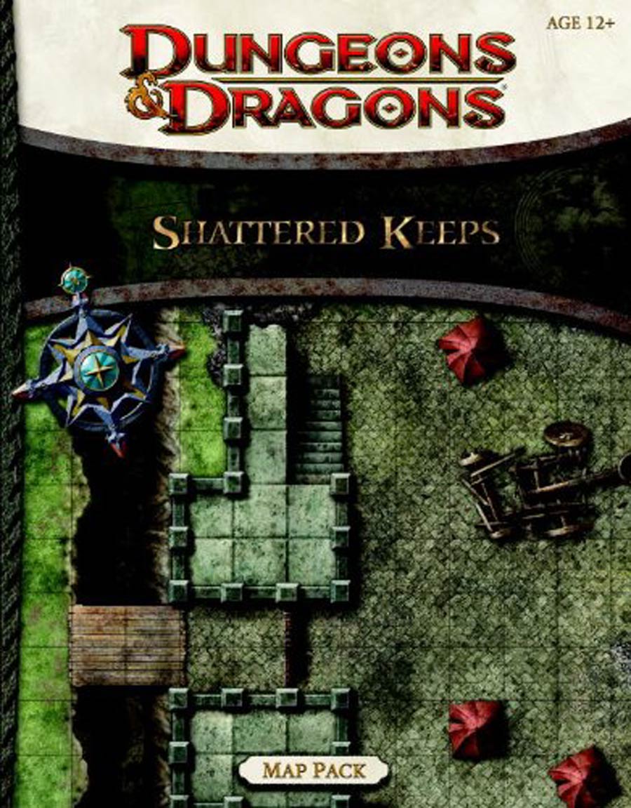 Dungeons & Dragons Map Pack - Shattered Keeps