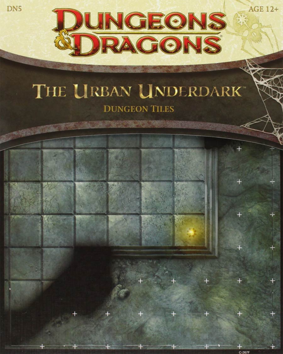 Dungeons & Dragons Accessory Urban Underdark Dungeon Tiles