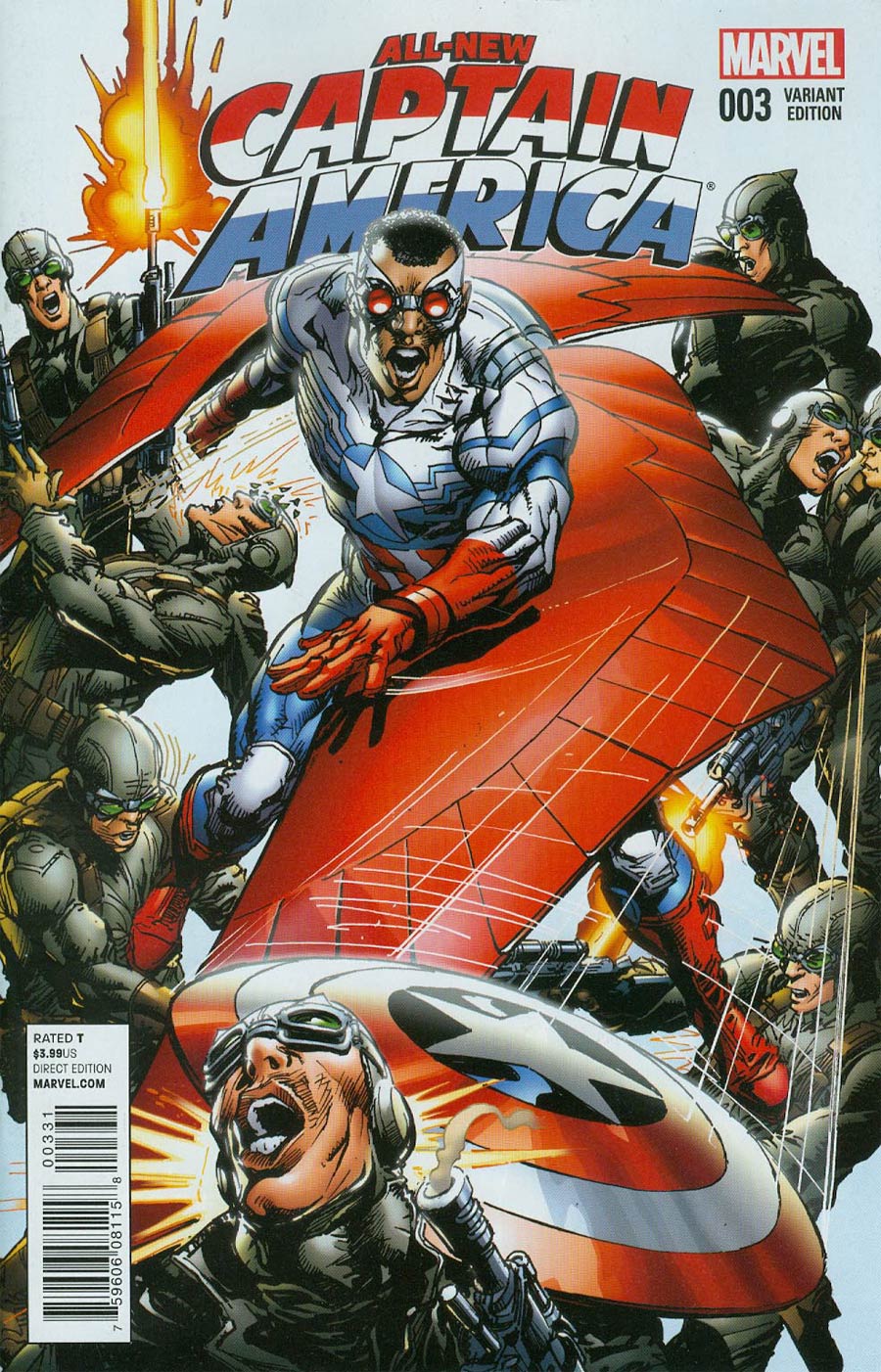 All-New Captain America #3 Cover D Incentive Neal Adams Variant Cover