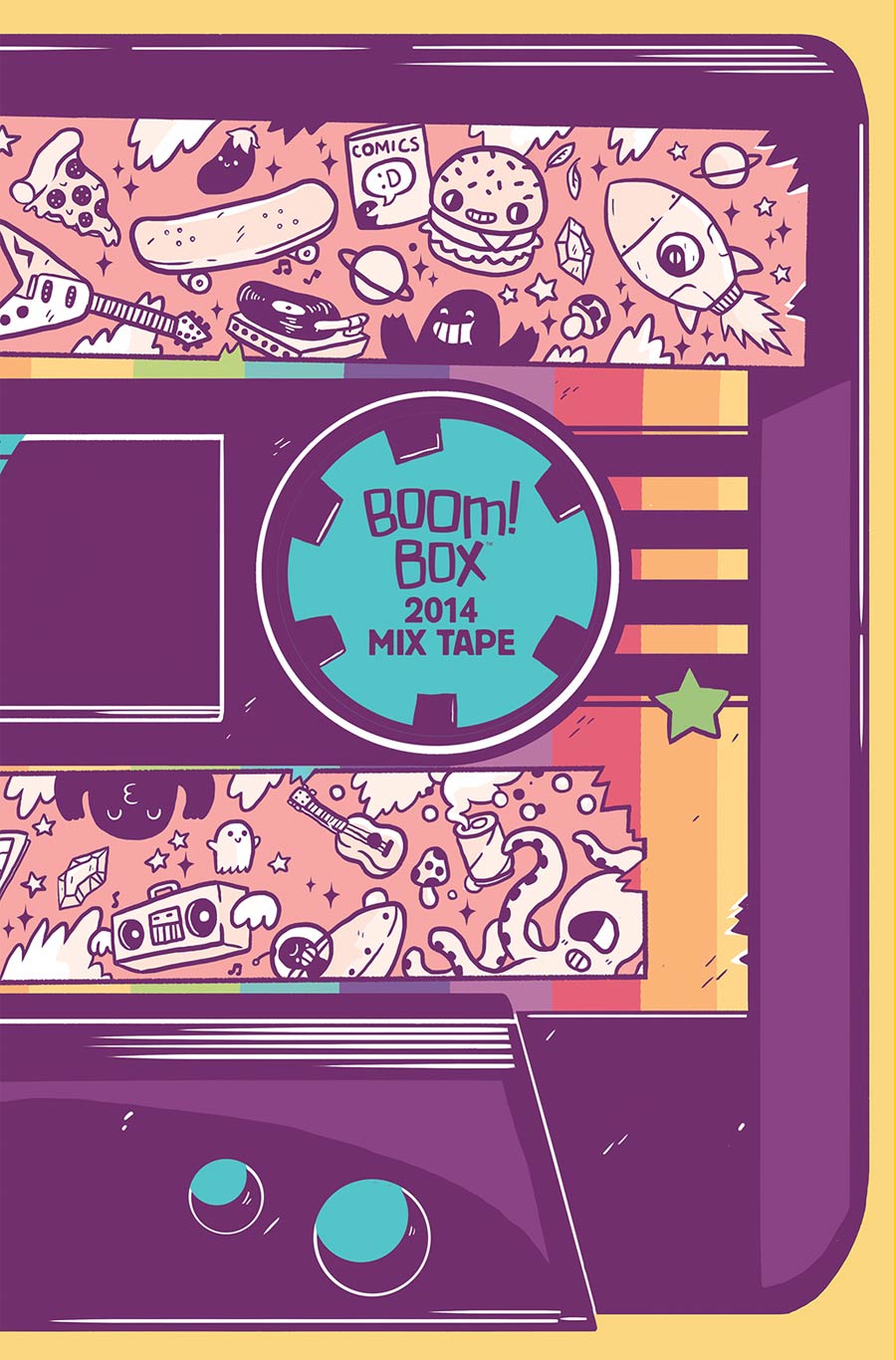 BOOM Box 2014 Mix Tape #1 Cover B Incentive Jake Lawrence Variant Cover
