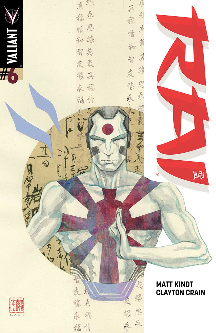 Rai Vol 2 #6 Cover D Incentive David Mack Variant Cover