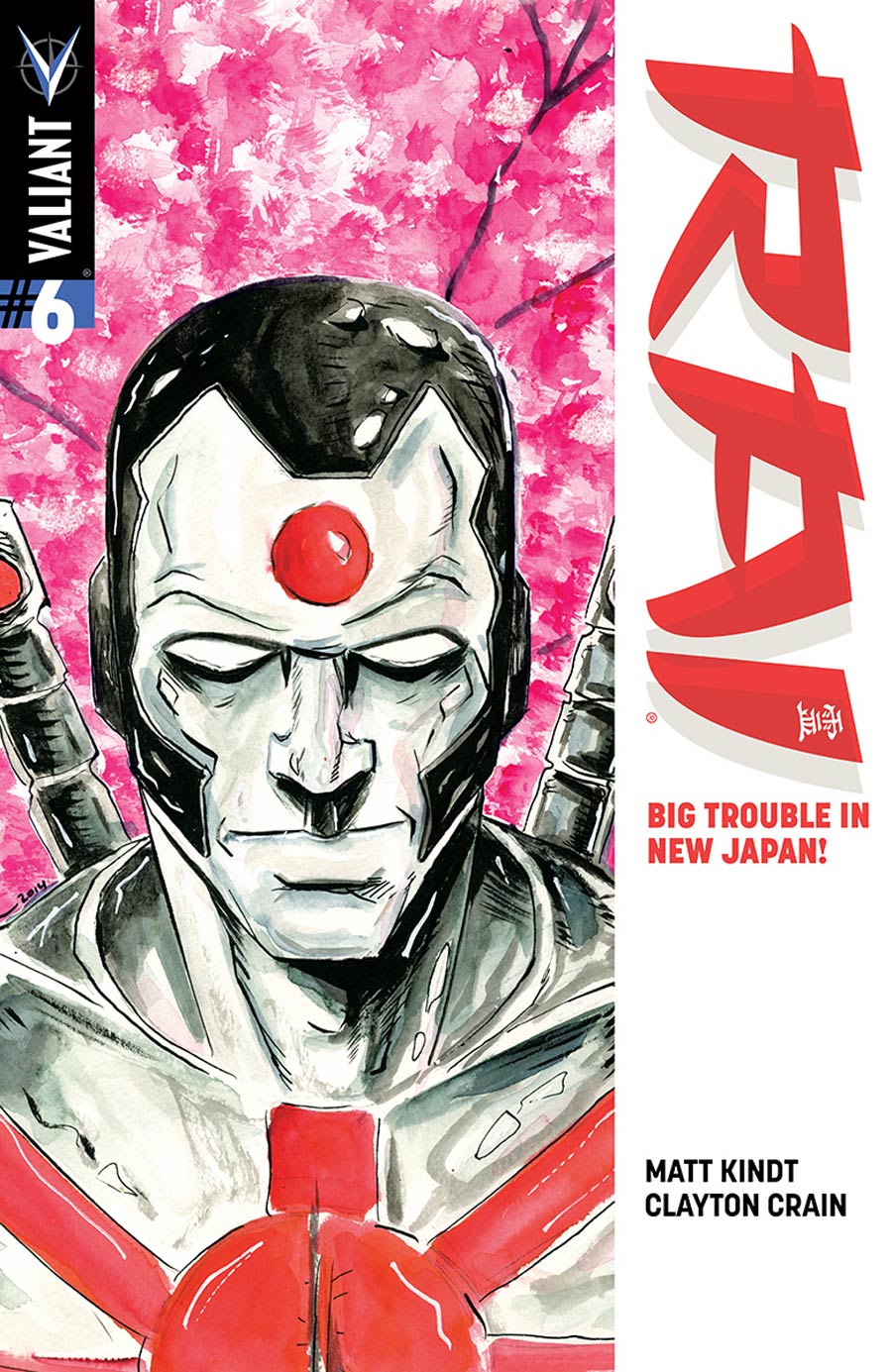 Rai Vol 2 #6 Cover E Incentive Jeff Lemire Variant Cover