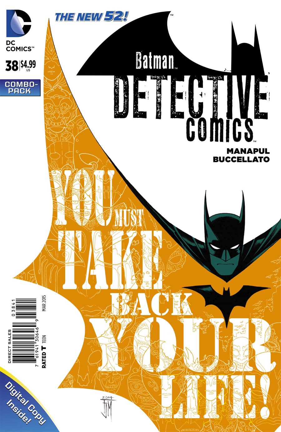 Detective Comics Vol 2 #38 Cover D Combo Pack Without Polybag