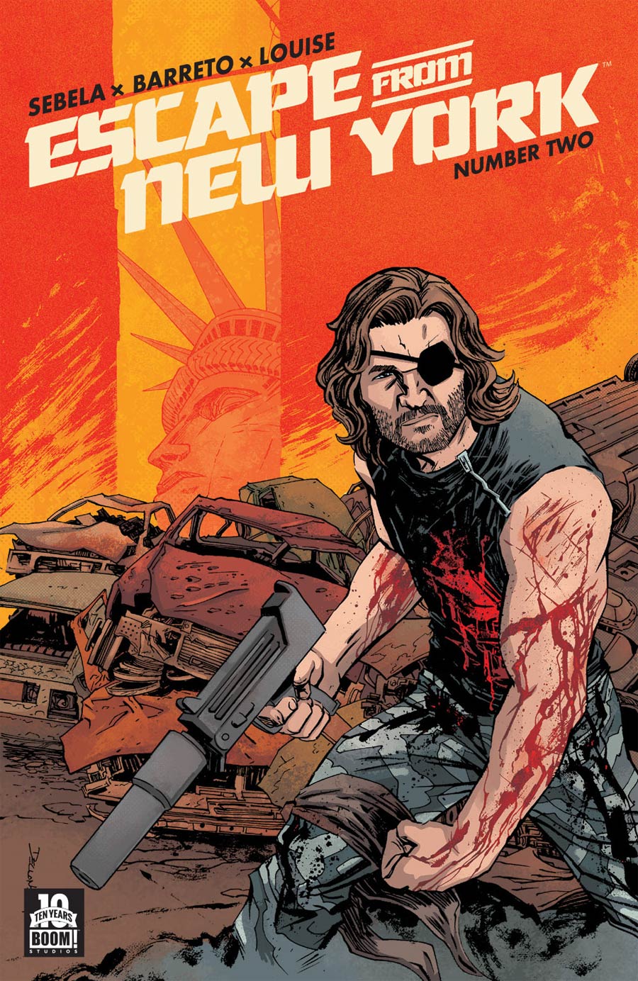 Escape From New York #2 Cover A Regular Declan Shalvey Cover