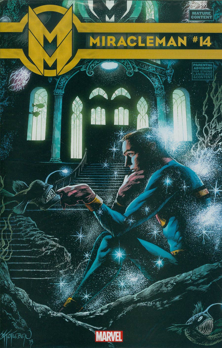 Miracleman (Marvel) #14 Cover D Regular John Totleben Cover Without Polybag