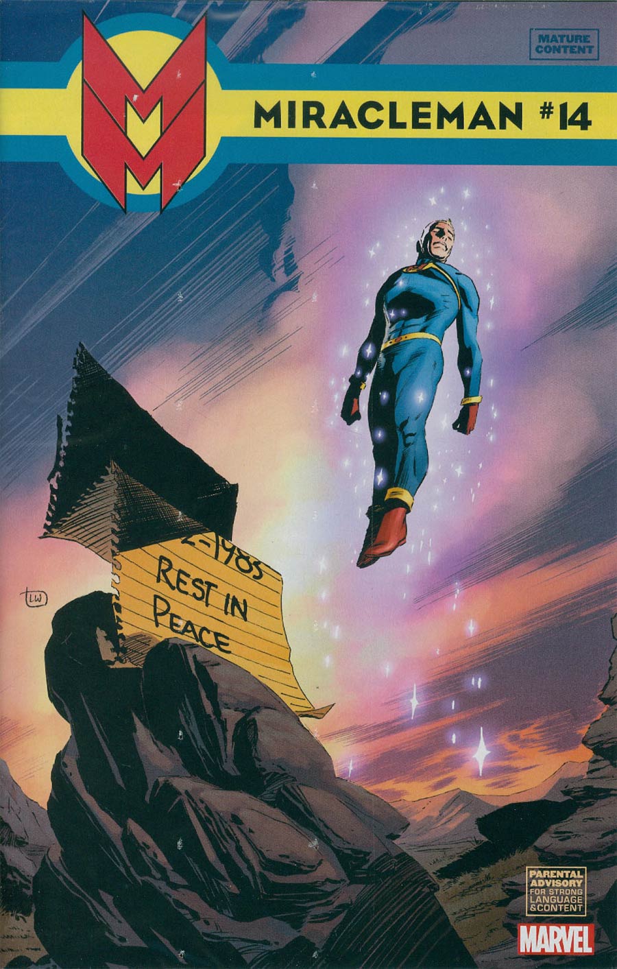 Miracleman (Marvel) #14 Cover E Variant Lee Weeks Cover Without Polybag