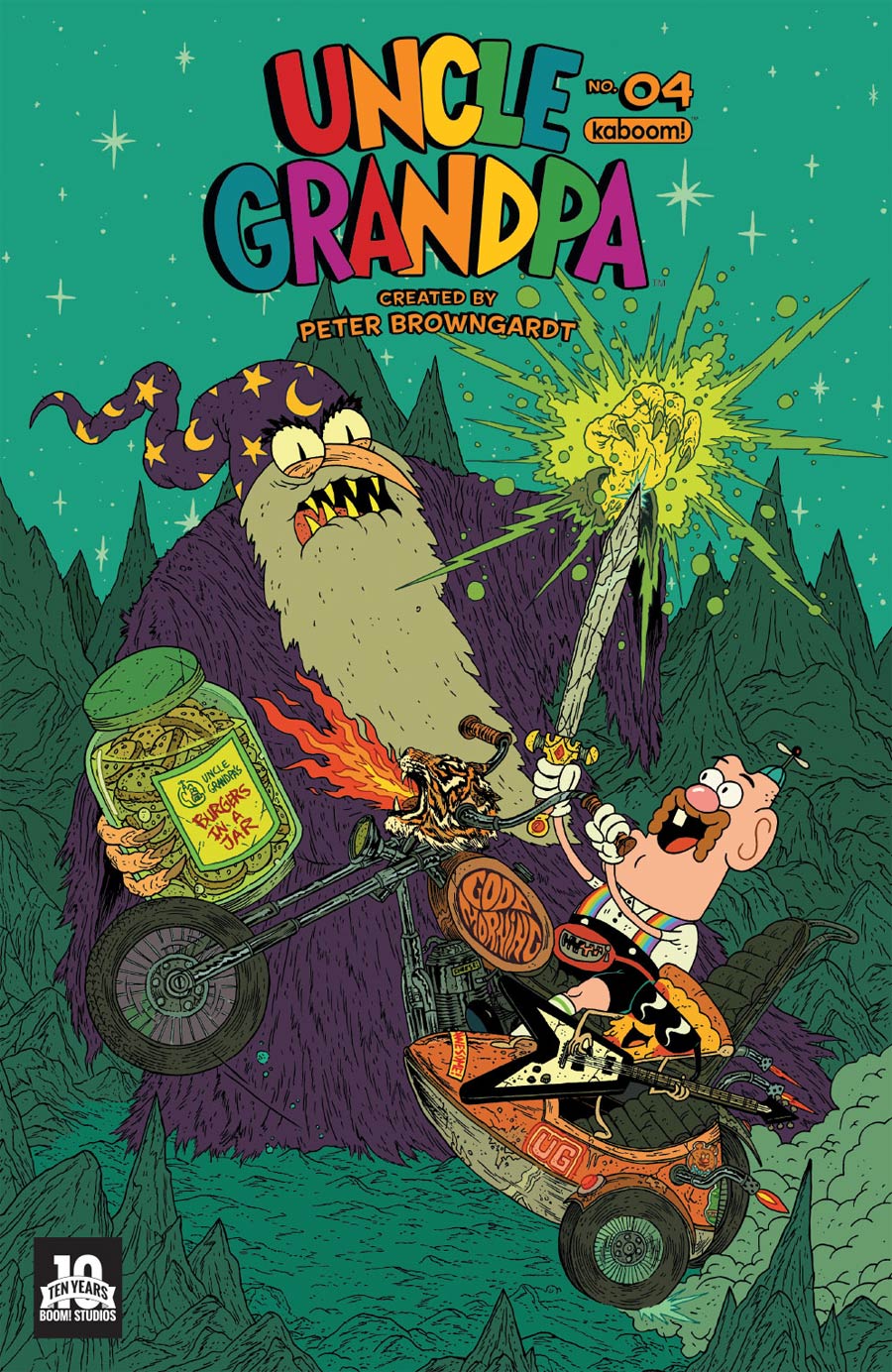 Uncle Grandpa #4 Cover A Regular Ze Burnay Cover