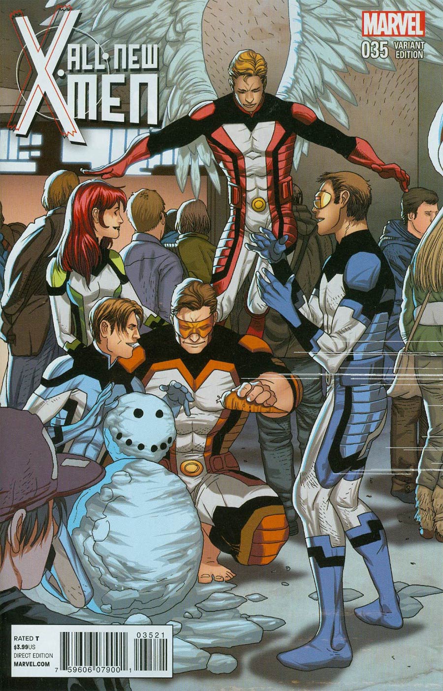 All-New X-Men #35 Cover B Incentive Salvador Larroca Welcome Home Variant Cover