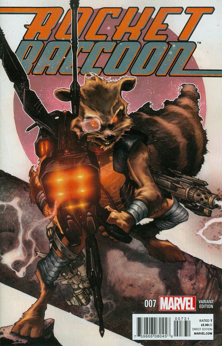 Rocket Raccoon Vol 2 #7 Cover C Incentive Simone Bianchi Variant Cover