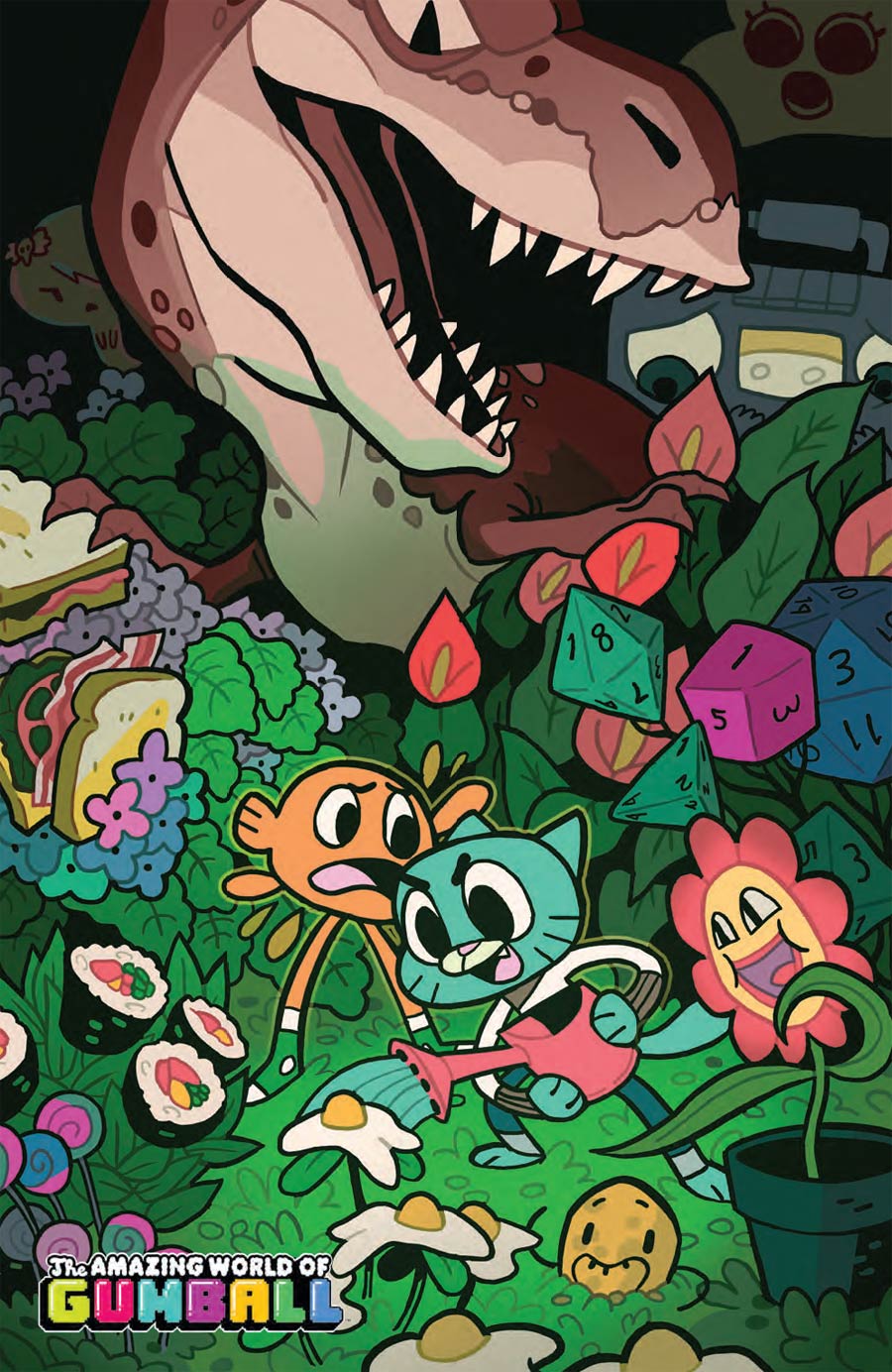 Amazing World Of Gumball #7 Cover C Incentive Jemma Salume Virgin Variant Cover