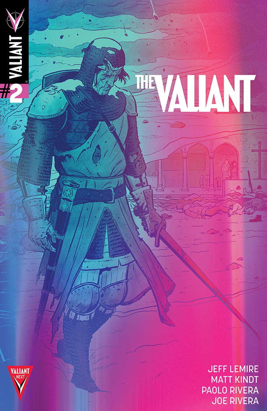 The Valiant #2 Cover B Incentive Paolo Rivera Valiant Next Variant Cover