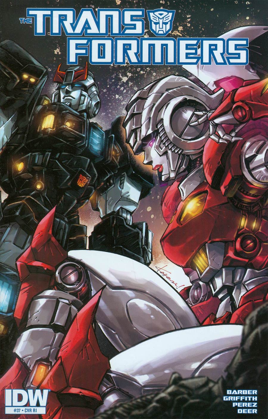 Transformers Vol 3 #37 Cover C Incentive Kotteri Variant Cover (Days Of Deception Tie-In)