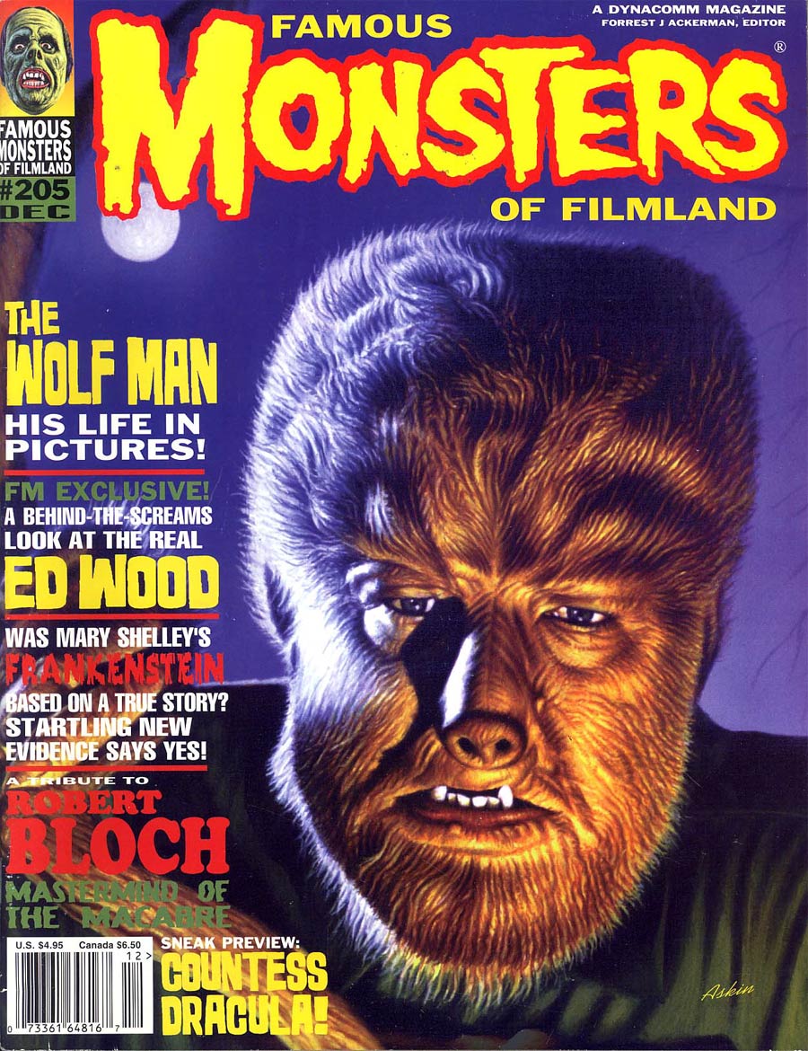 Famous Monsters of Filmland #205