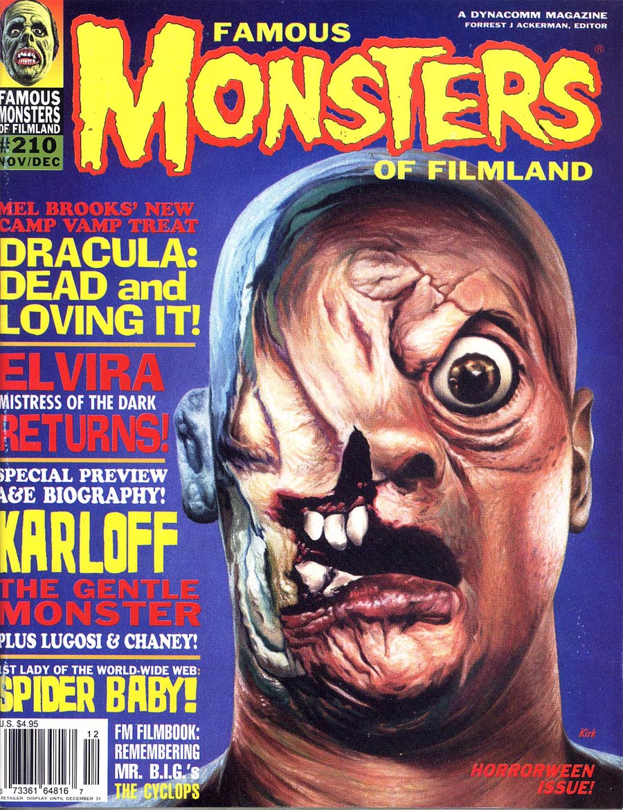 Famous Monsters of Filmland #210