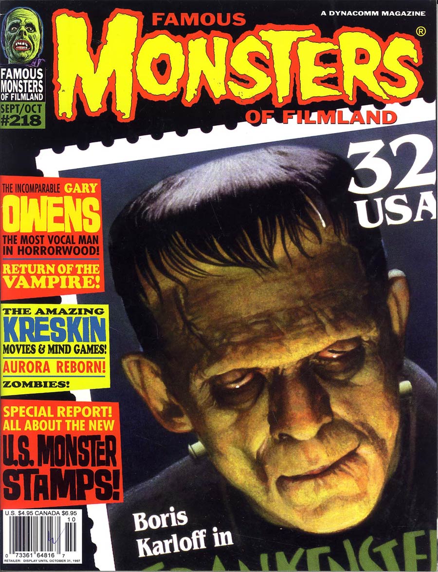 Famous Monsters of Filmland #218