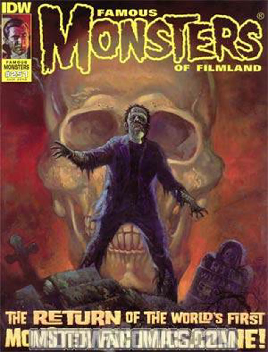 Famous Monsters Of Filmland #251 Incentive William Stout Variant Cover