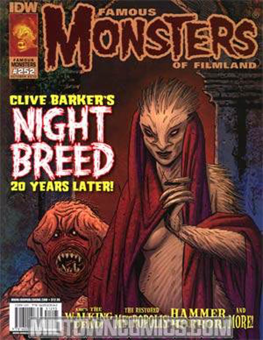 Famous Monsters Of Filmland #252 Regular Guy Davis Cover
