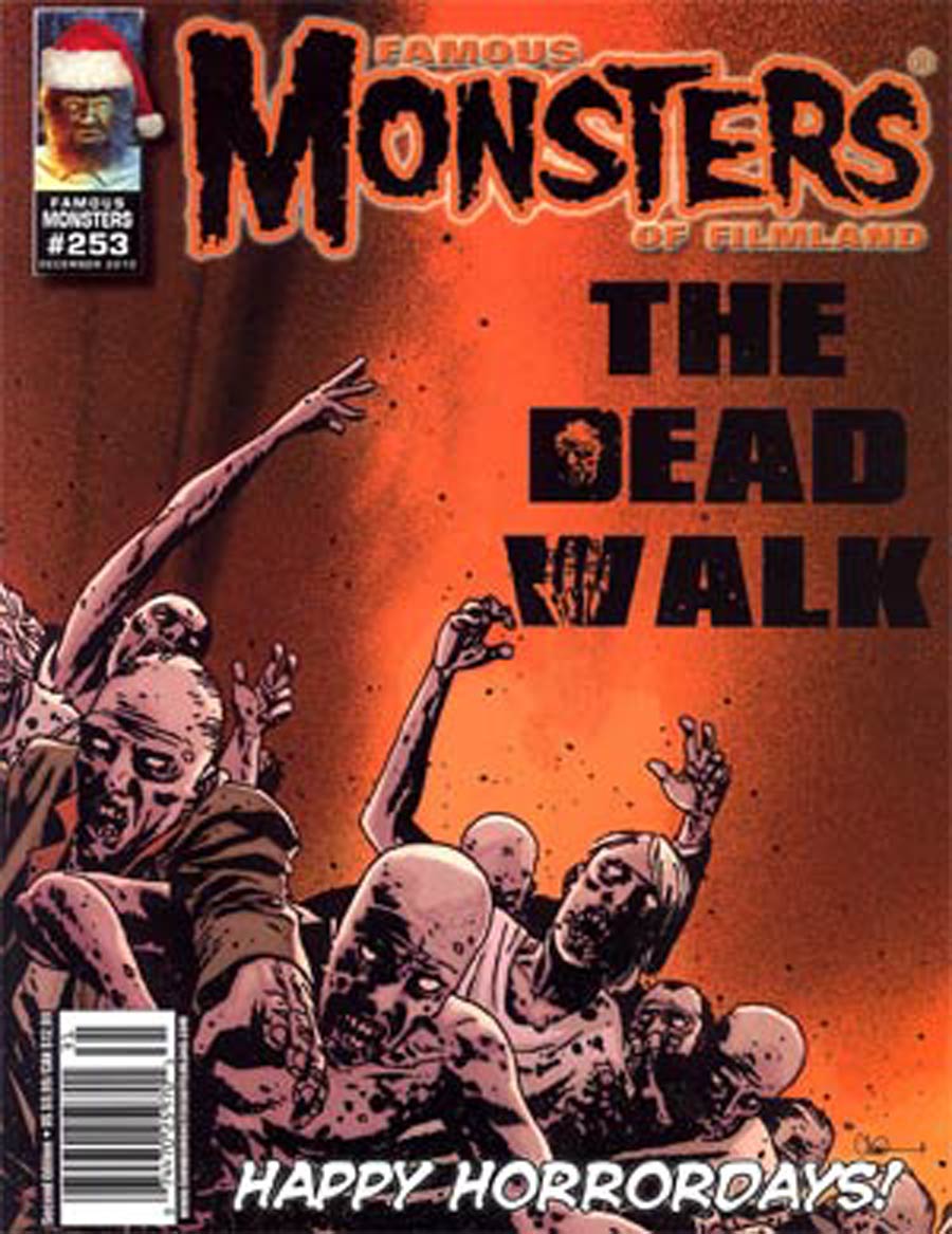 Famous Monsters Of Filmland #253 Walking Dead Color Cover