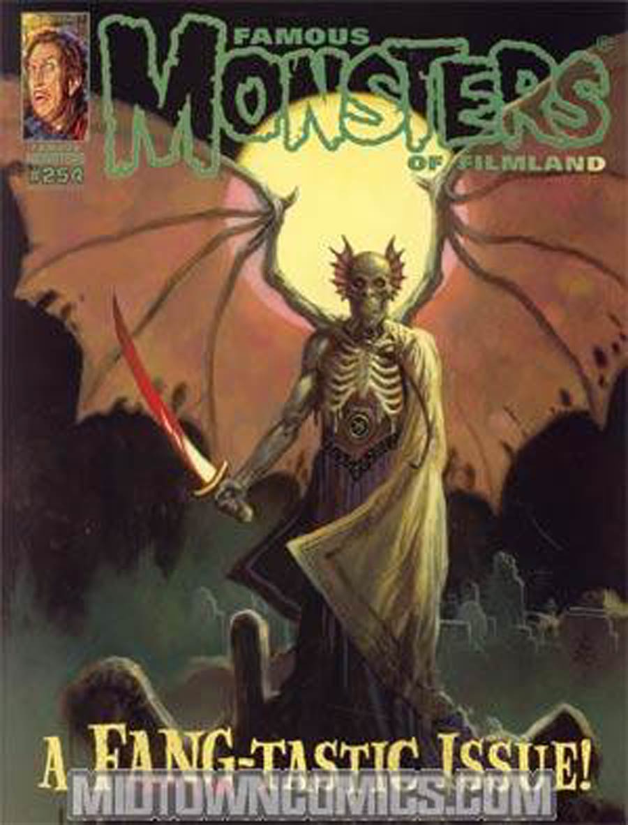 Famous Monsters Of Filmland #254 Mar/Apr 2011 Previews Exclusive Incentive William Stout Variant Cover
