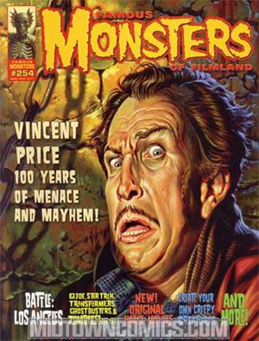Famous Monsters Of Filmland #254 Mar/Apr 2011 Previews Exclusive Regular Jason Edmiston Cover