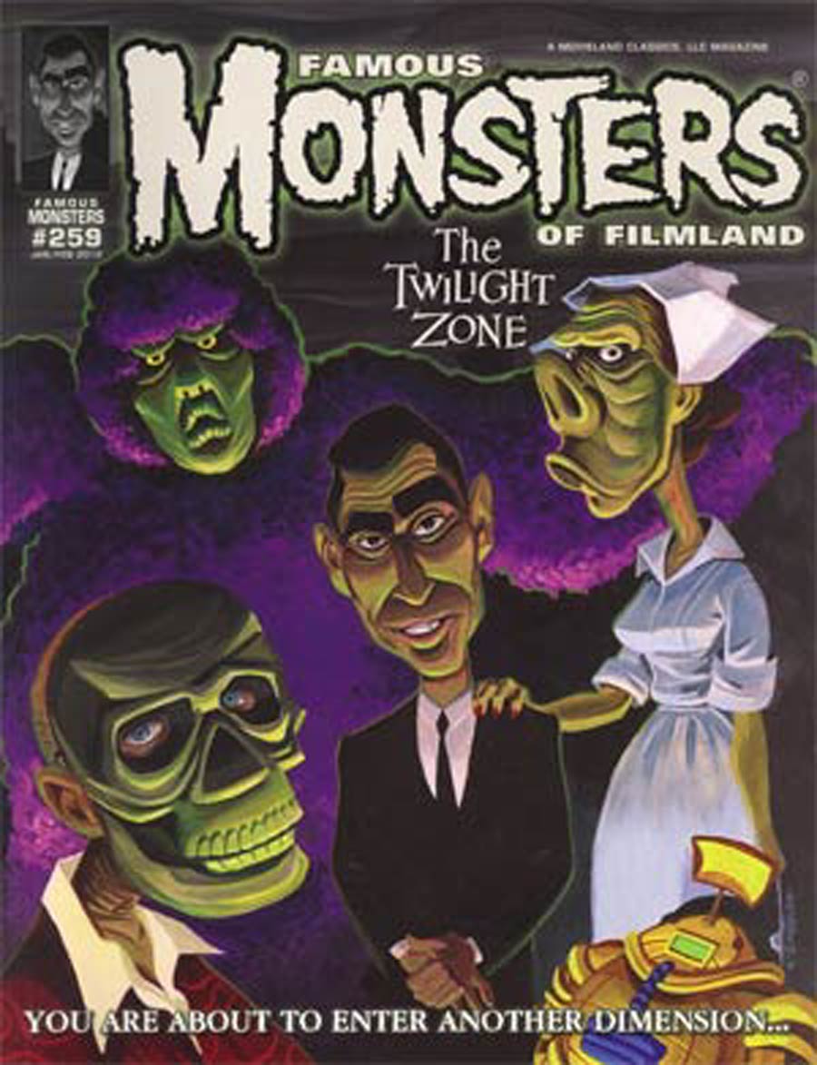 Famous Monsters Of Filmland #259 Twilight Zone Wrap Cover