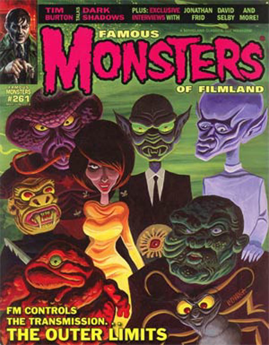 Famous Monsters Of Filmland #261 May / Jun 2012 Previews Exclusive Edition Outer Limits Cover