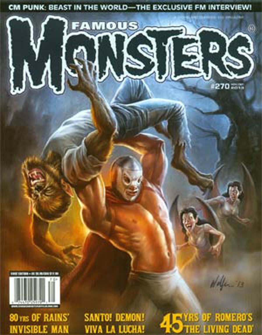 Famous Monsters Of Filmland #270 Nov / Dec 2013 Newsstand Edition