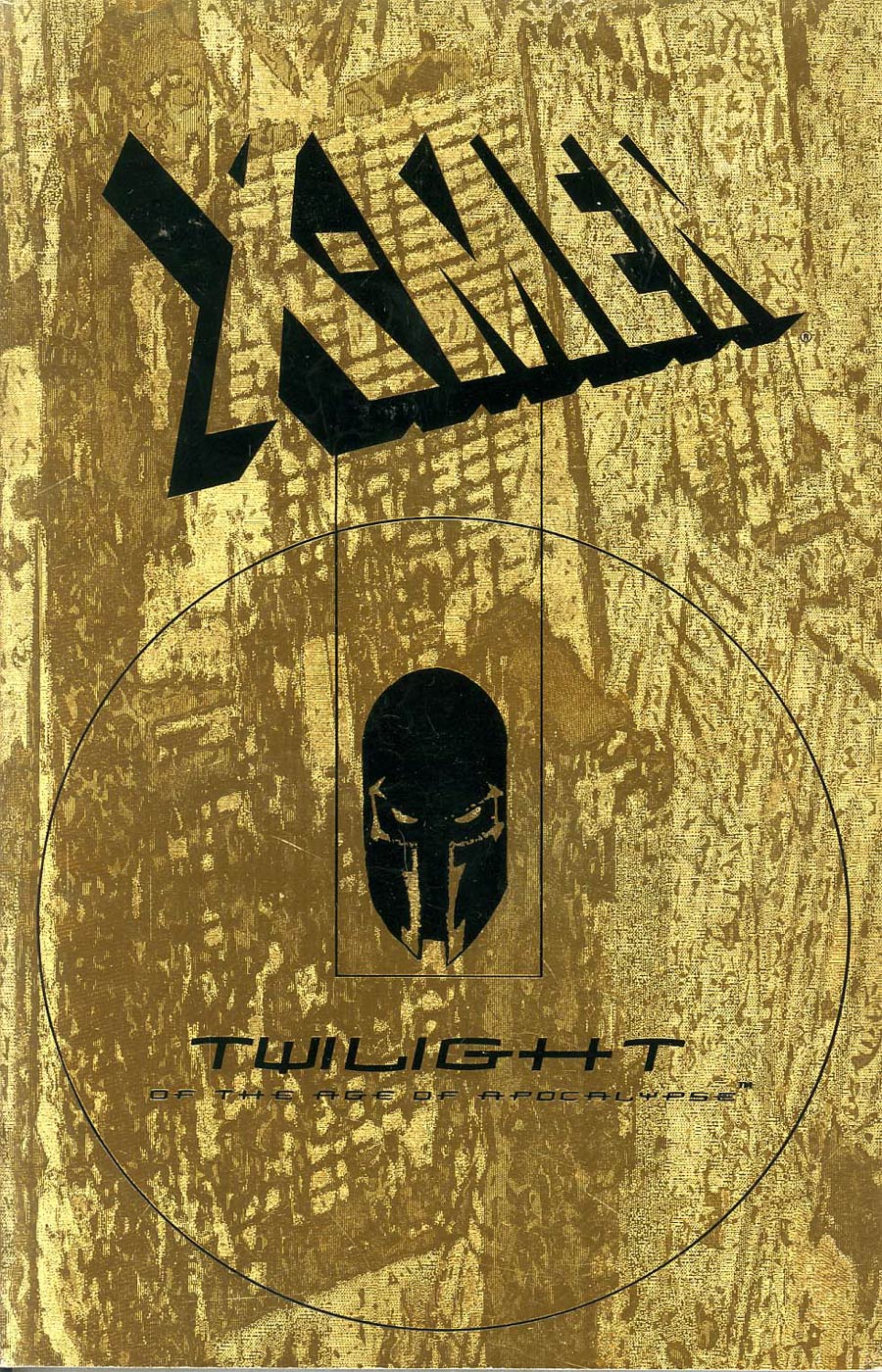 X-Men Twilight Of The Age of Apocalypse Gold Foil Cvr
