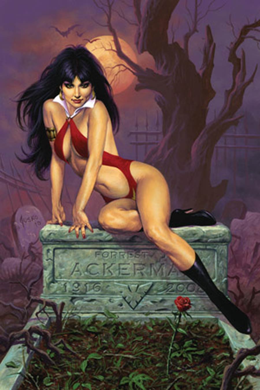 Vampirella Vol 5 #1 Cover U High-End Joe Jusko Virgin Art Ultra-Limited Variant Cover
