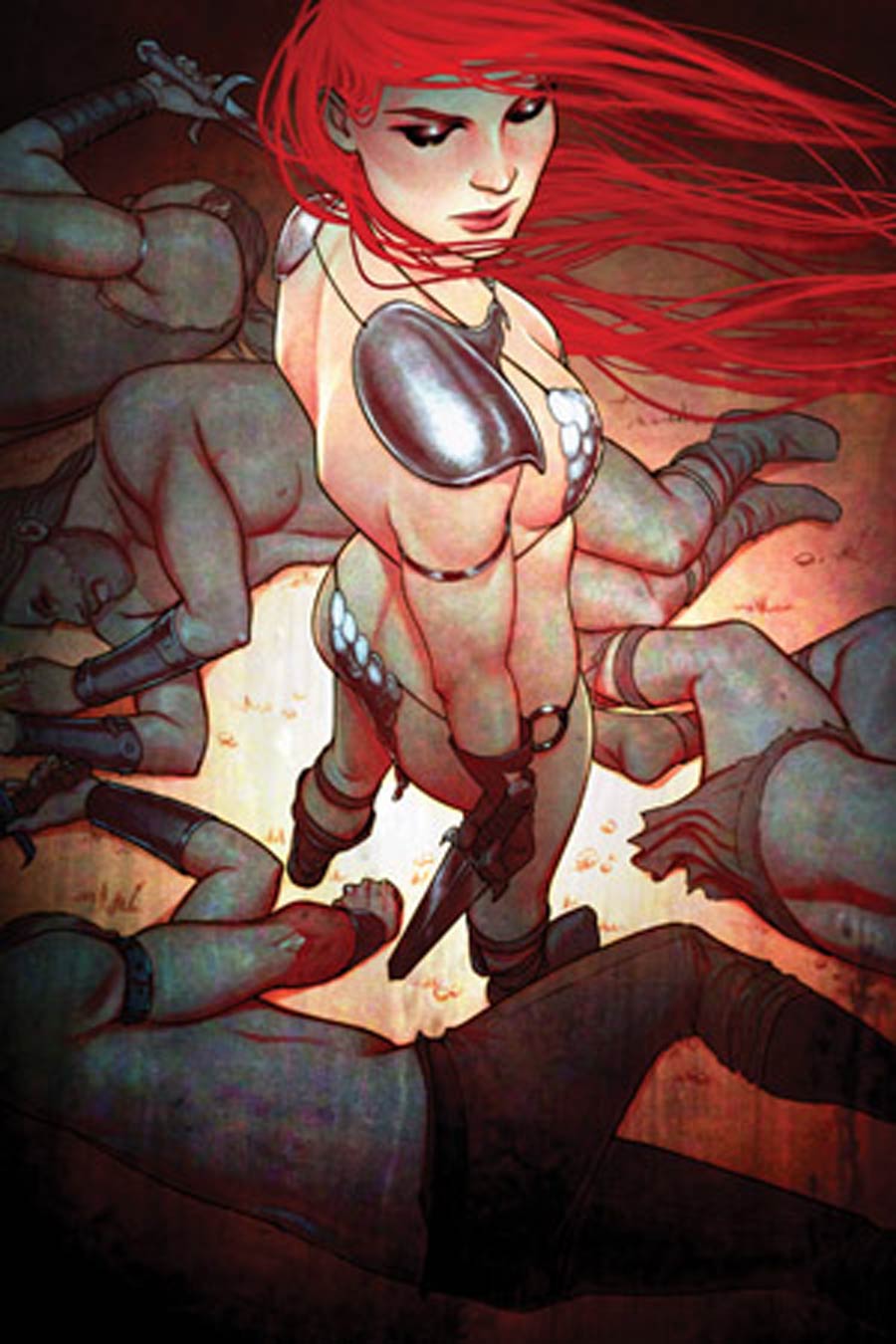 Red Sonja Vol 5 #11 Cover F High-End Jenny Frison Virgin Art Ultra-Limited Variant Cover (ONLY 50 COPIES IN EXISTENCE!)
