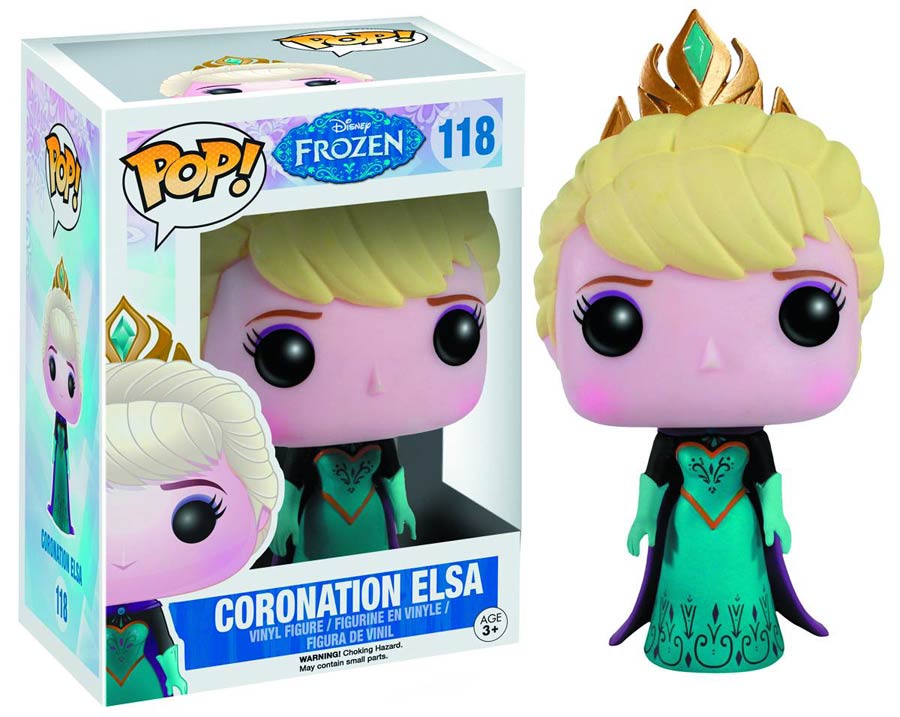 POP Disney 118 Frozen Coronation Elsa Vinyl Figure