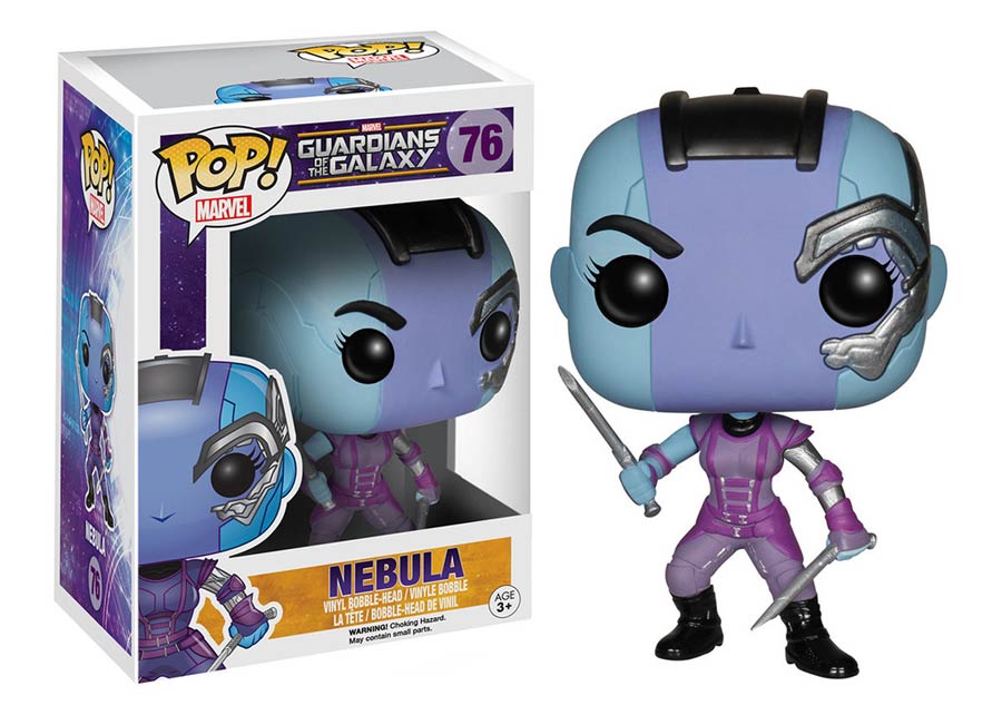 POP Marvel 76 Guardians Of The Galaxy Nebula Vinyl Bobble Head