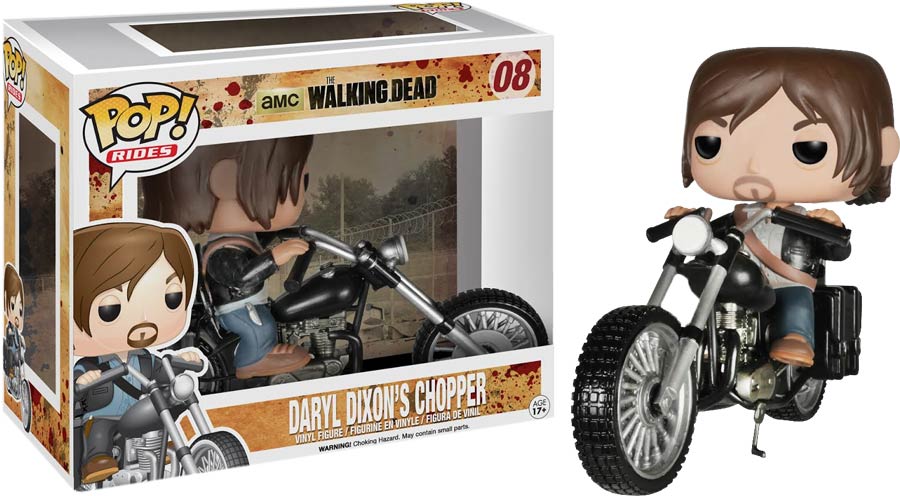 POP Rides 08 Walking Dead Daryl Dixon With Chopper