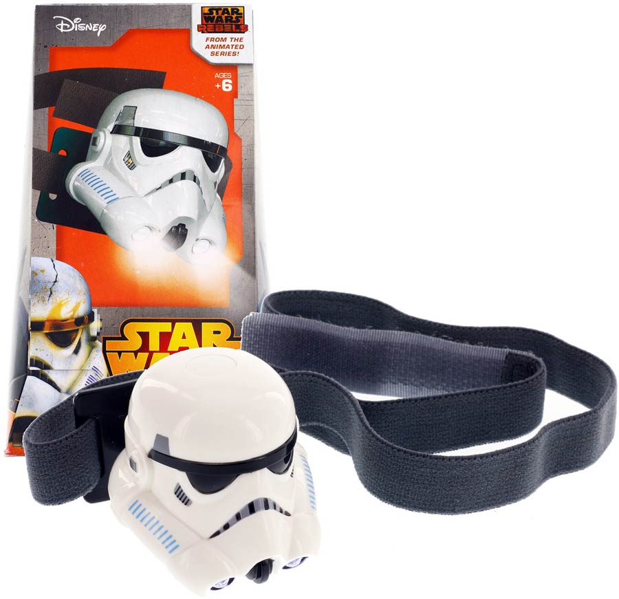 Star Wars LED Head Lamp REBELS Stormtrooper