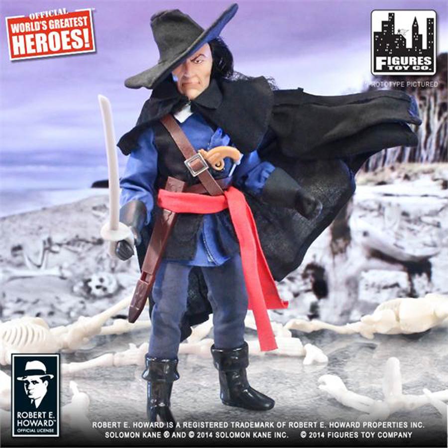 Conan The Barbarian Retro 8-Inch Action Figure - Solomon Kane
