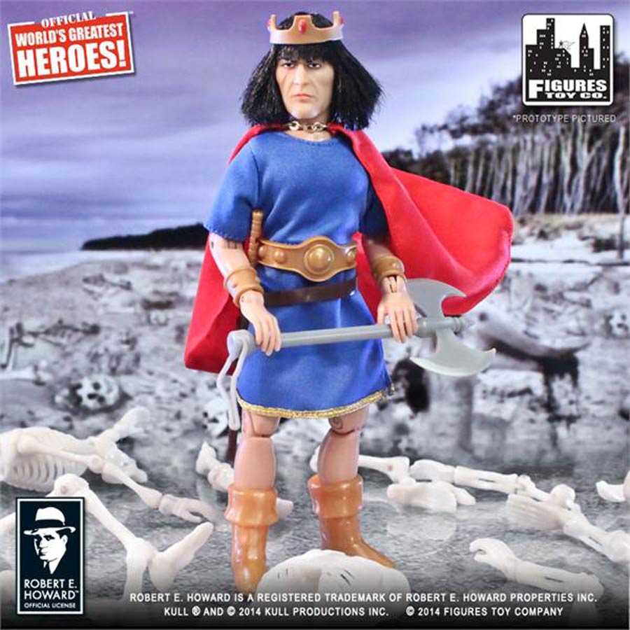 Conan The Barbarian Retro 8-Inch Action Figure - Kull The Conqueror