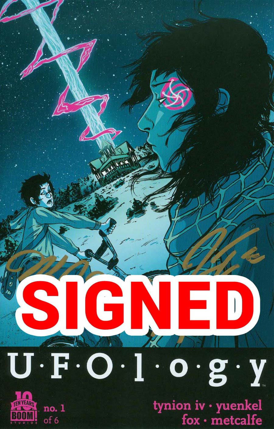 UFOlogy #1 Cover E Regular Covers Signed By James Tynion IV & Noah J. Yuenkel (Filled Randomly)