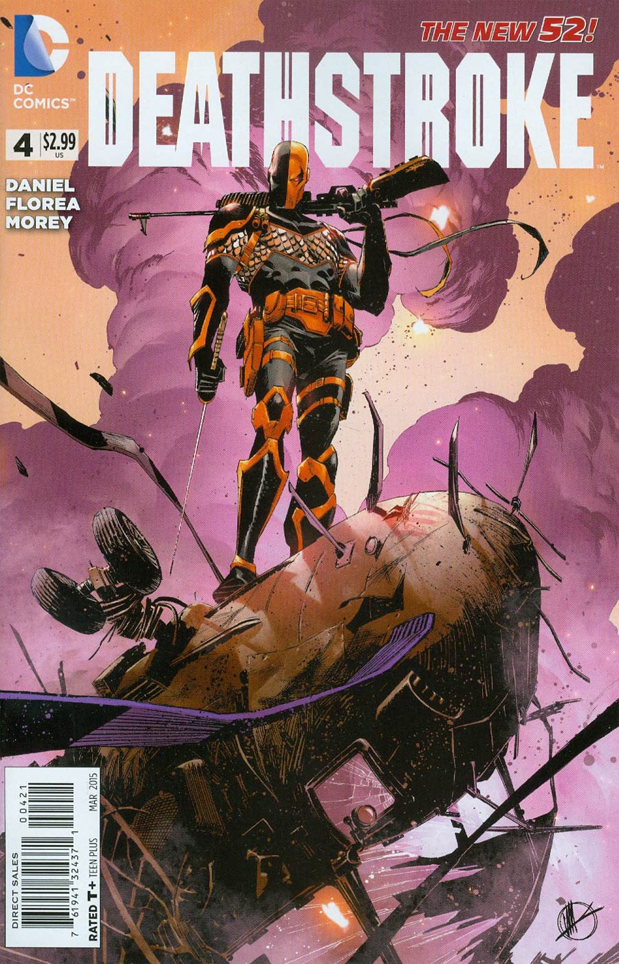 Deathstroke Vol 3 #4 Cover B Incentive Mateo Scalera Variant Cover