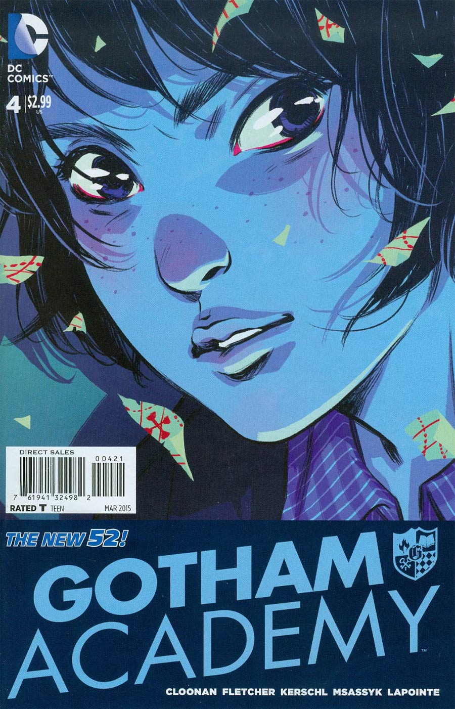 Gotham Academy #4 Cover B Incentive Becky Cloonan Variant Cover