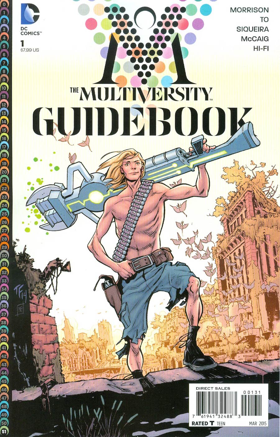 Multiversity Guidebook #1 Cover C Incentive Tom Fowler Variant Cover