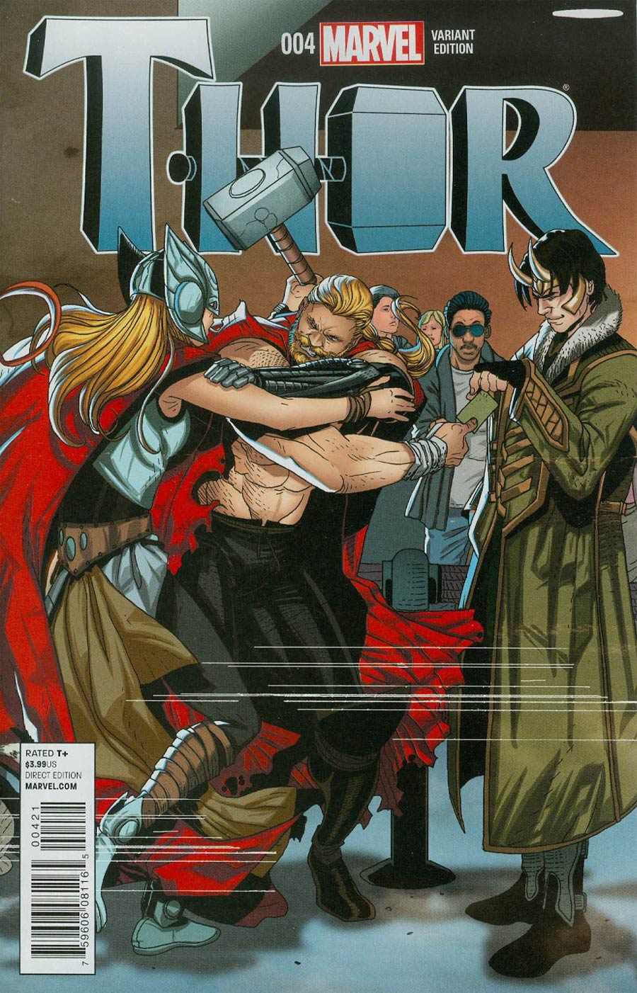Thor Vol 4 #4 Cover B Incentive Welcome Home Variant Cover