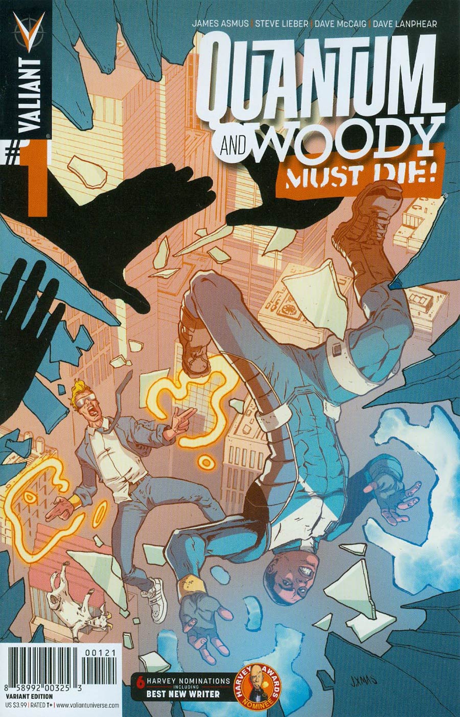 Quantum & Woody Must Die #1 Cover B Incentive Johnnie Christmas Variant Cover