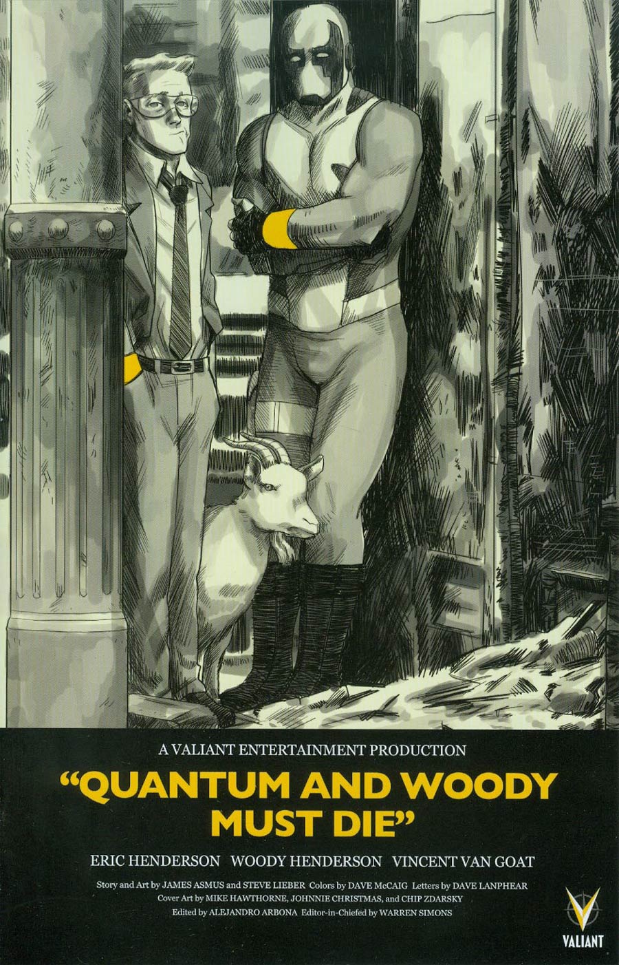Quantum & Woody Must Die #1 Cover C Incentive Chip Zdarsky Variant Cover