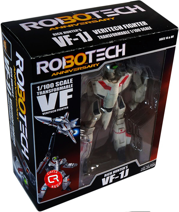 Robotech Transformable 1/100 Scale Action Figure - Rick Hunter VF-1J